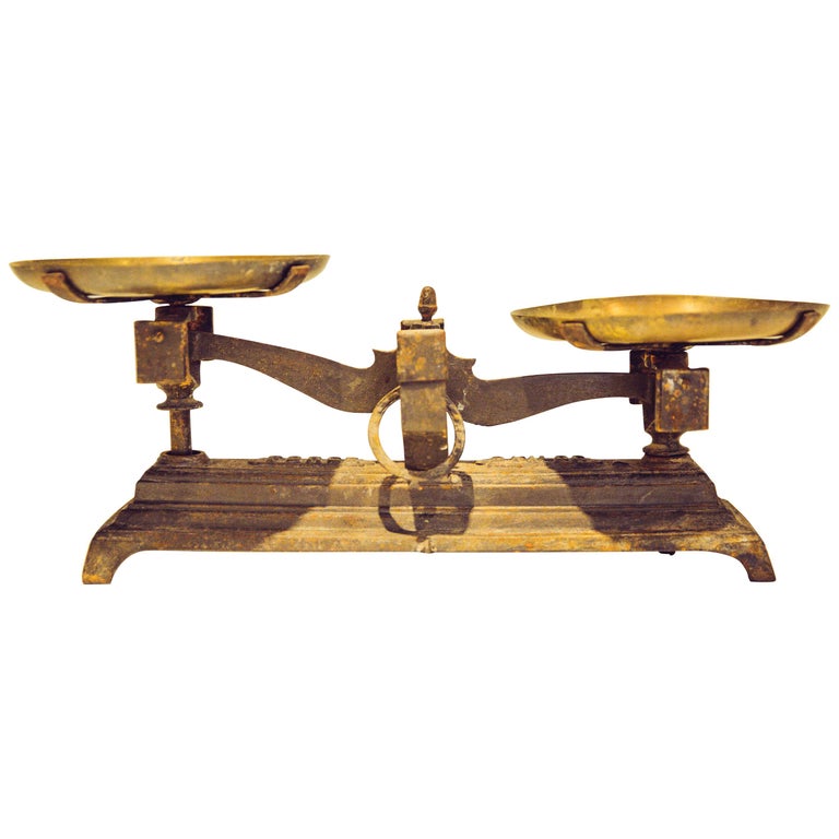 Vintage French Force Balance Scales For Sale at 1stDibs