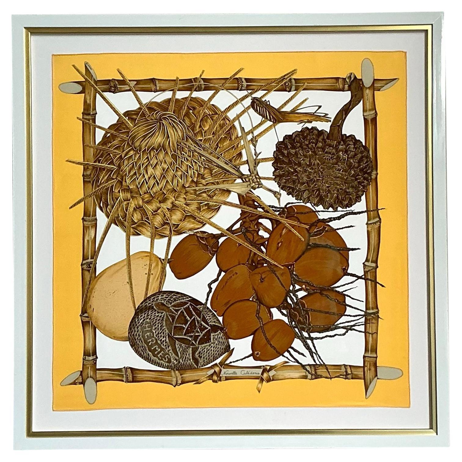 Can silk scarves be framed?