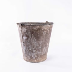 Vintage French Galvanised Buckets