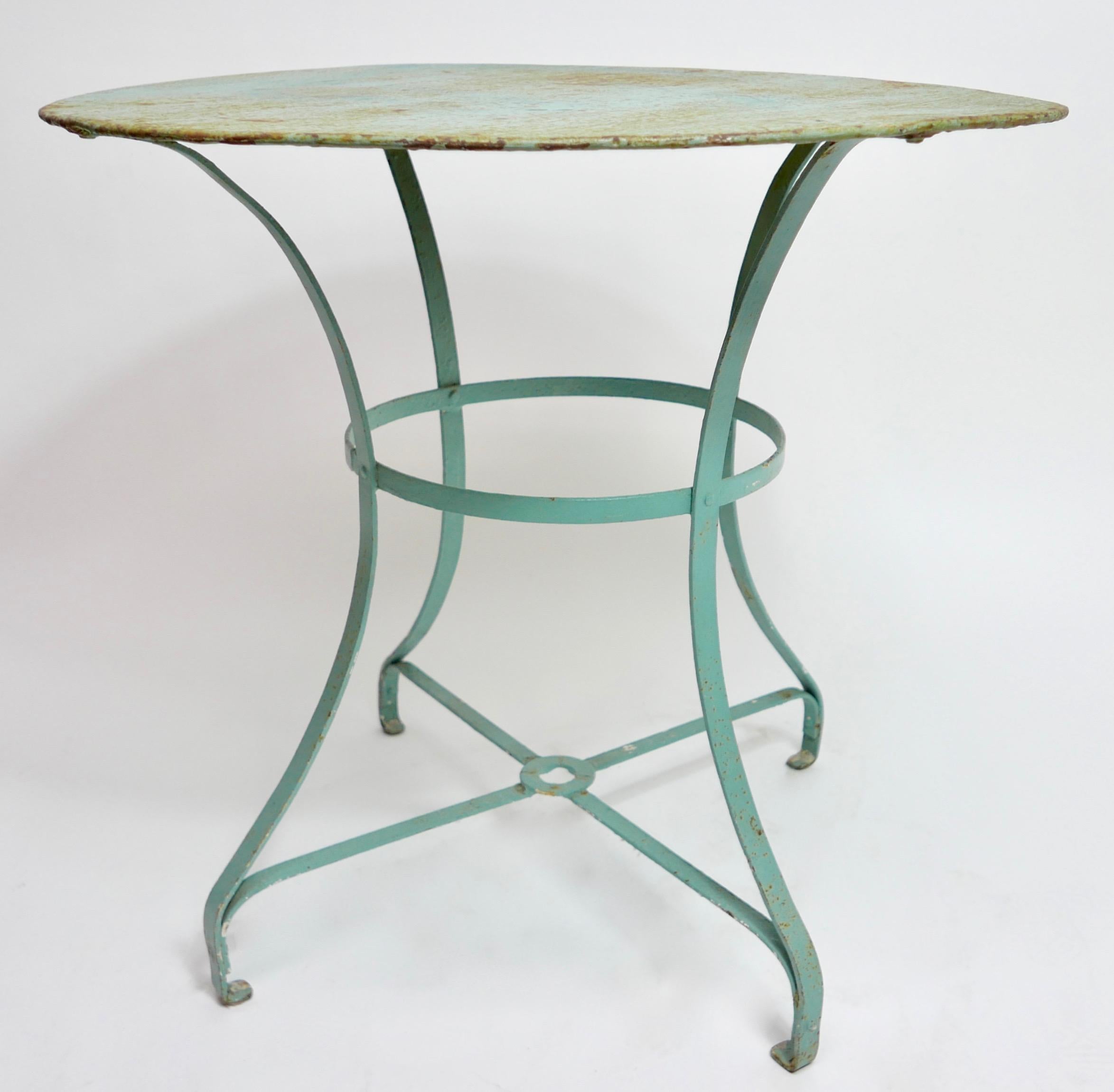 Rustic Vintage French Garden Bistro Table