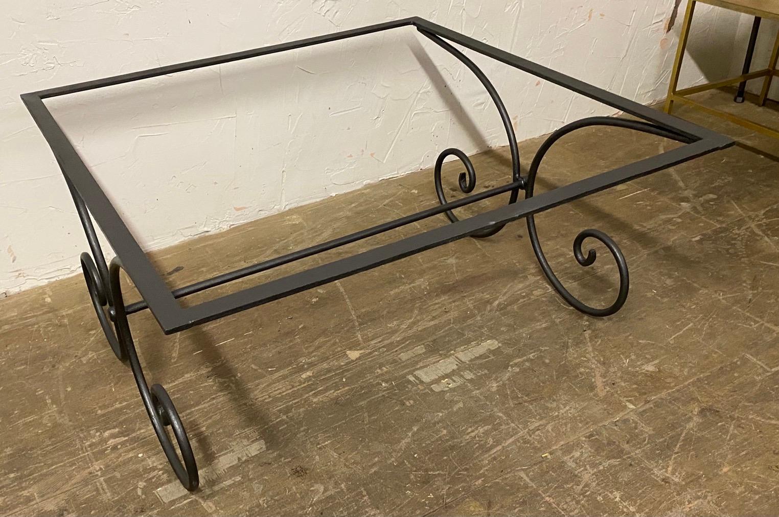 20th Century Vintage French Garden Coffee Table For Sale