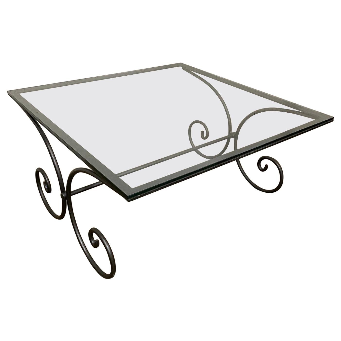 Vintage French Garden Coffee Table For Sale