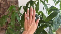 Vintage French GIA Burma No Heat Ruby Old Mine Cut Diamond 18K Gold Ring