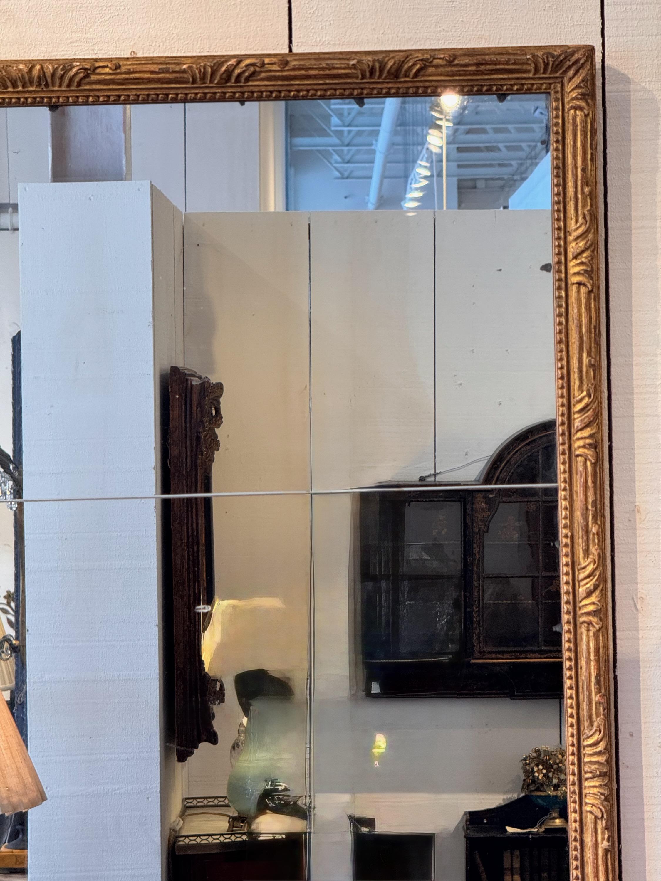 Vintage French Giltwood Mirror 2