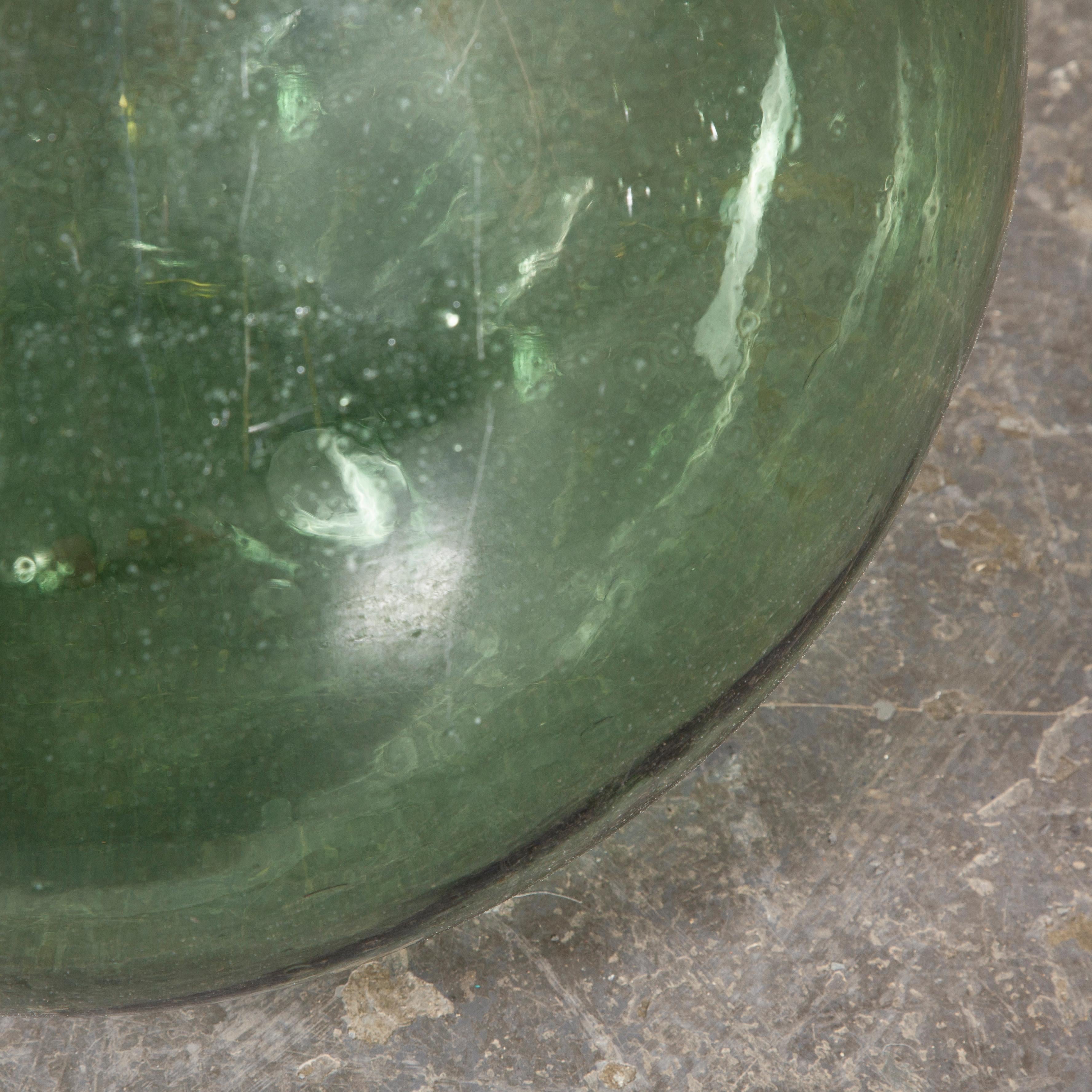 Mid-20th Century Vintage French Glass Demijohn, Large 'Model 957.1'