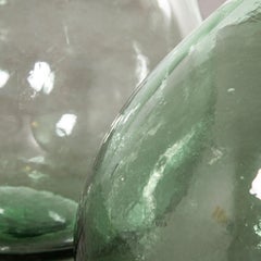Vintage French Glass Demijohn, Pair of Demijohn 'Model 957.12'