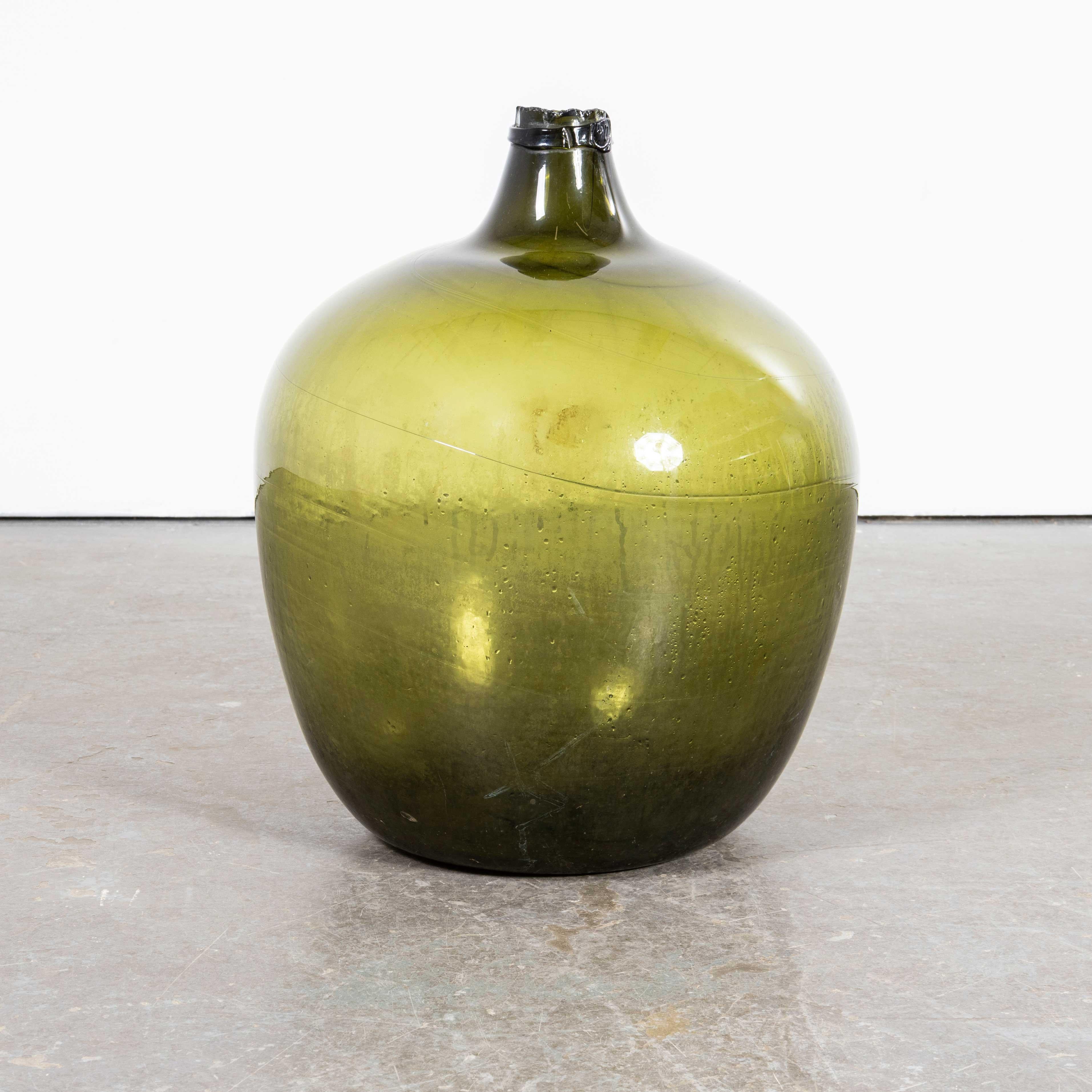 Vintage French Glass Demijohn - Very Large (957.15) For Sale 1