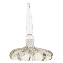 Vintage French Glass Perfume Bottle