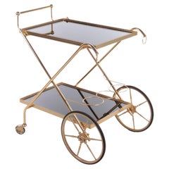 Vintage French Gold Trolley, 1970