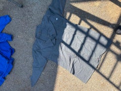Vintage French Grey Workwear Jackets