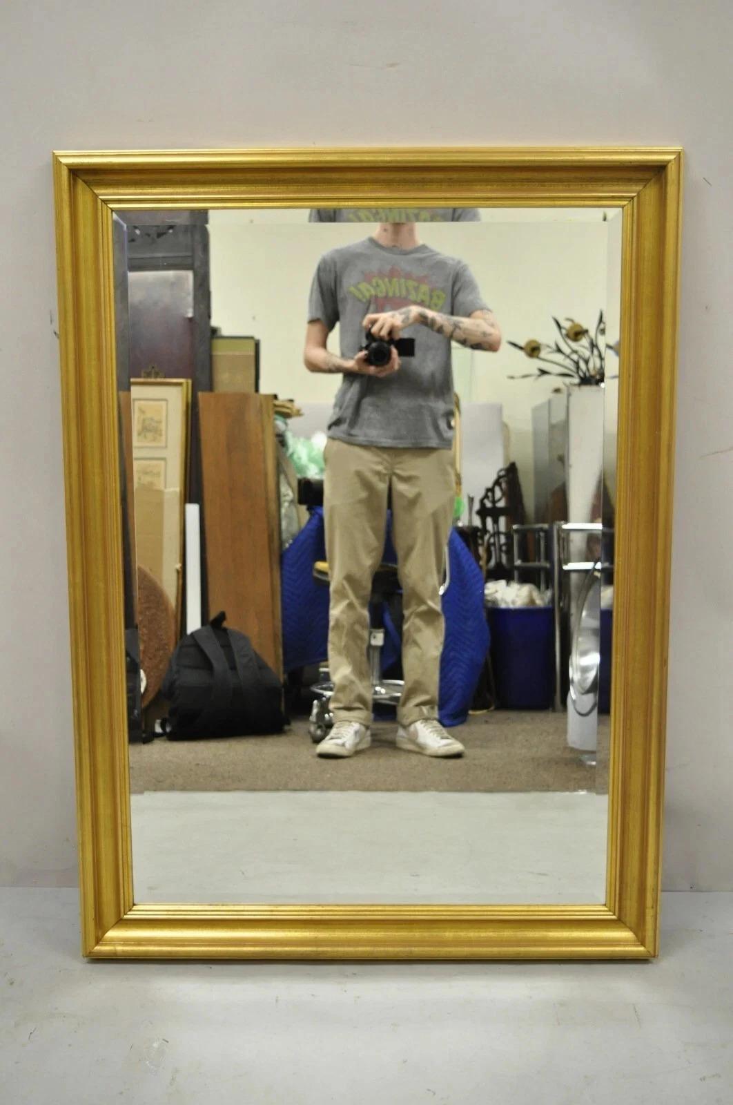 Vintage Französisch Hollywood Regency Style Gold Wood Frame 46