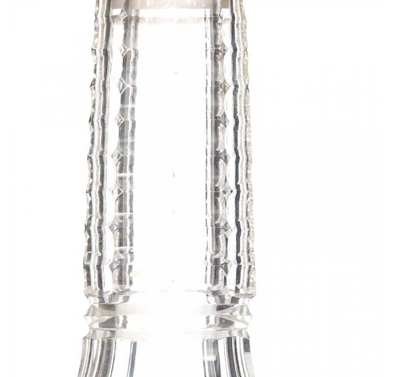 Francese Bottiglia di profumo francese d'epoca Houbigant Baccarat in vendita