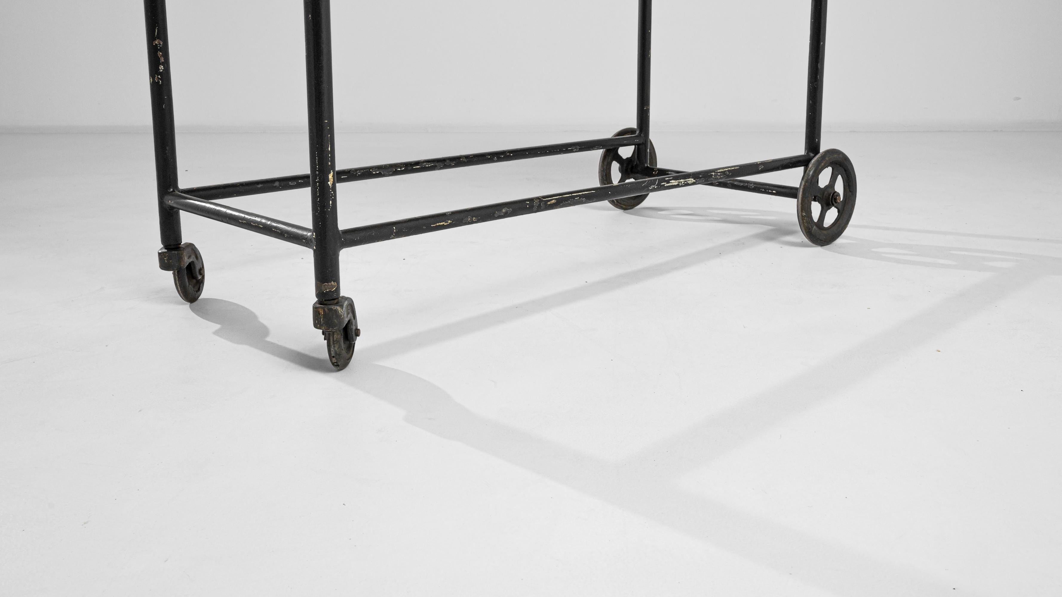 Vintage French Industrial Cart 5