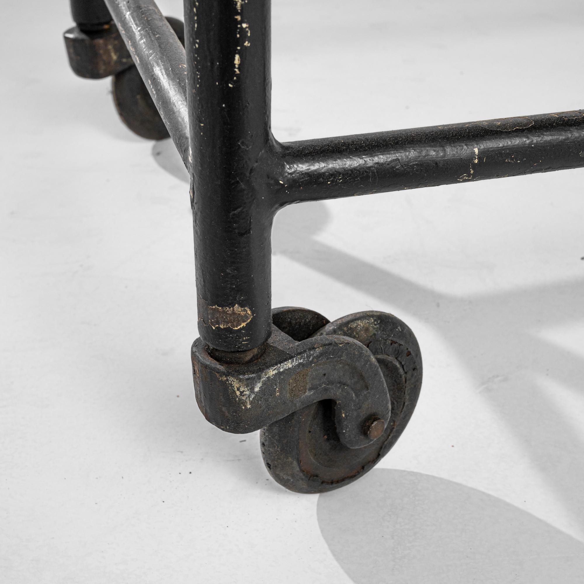 Vintage French Industrial Cart 3