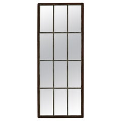 Vintage French Industrial Factory Mirror