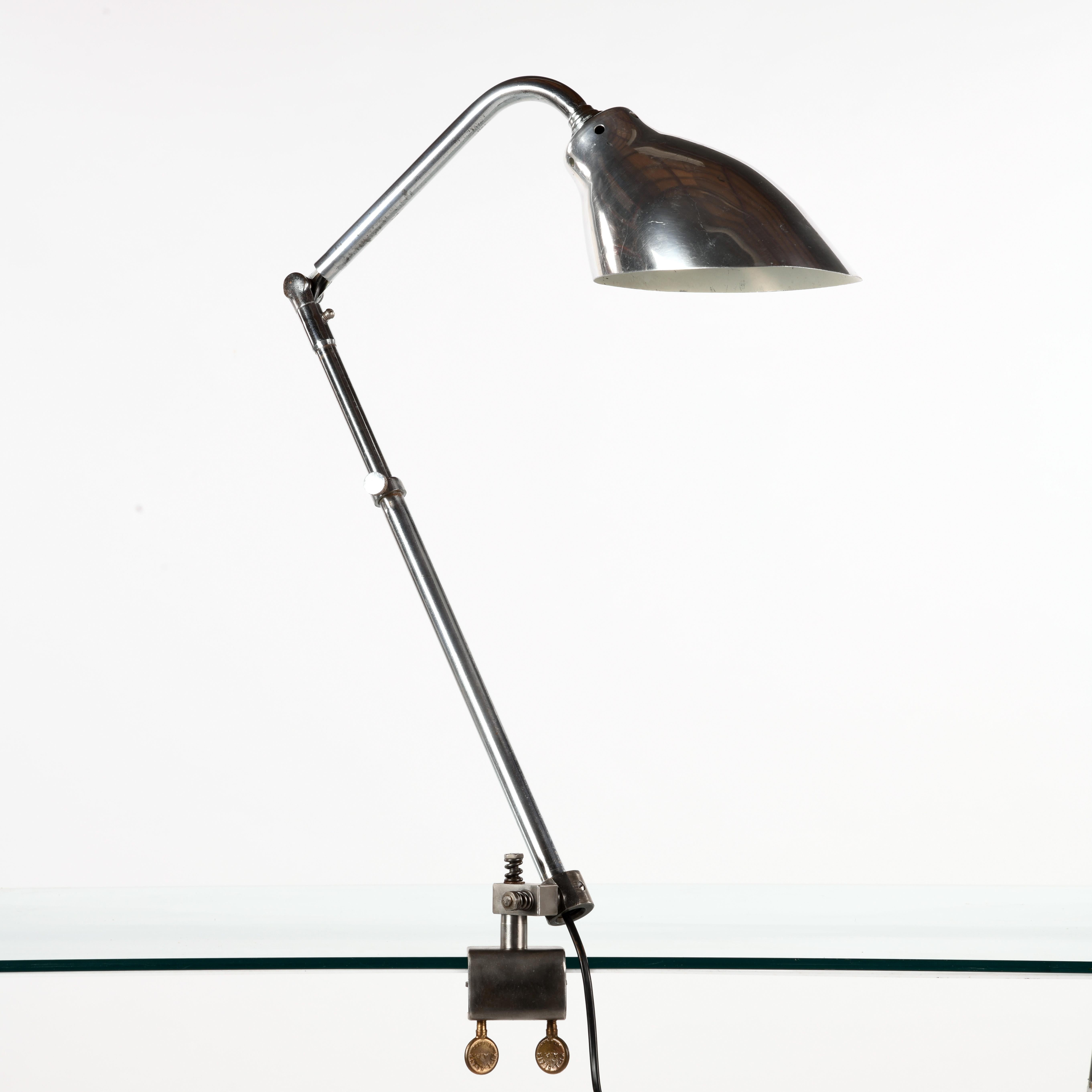 20th Century Vintage french industrial lamp Ki-E-Klair, used by Jean Prouvé in the 60/70s