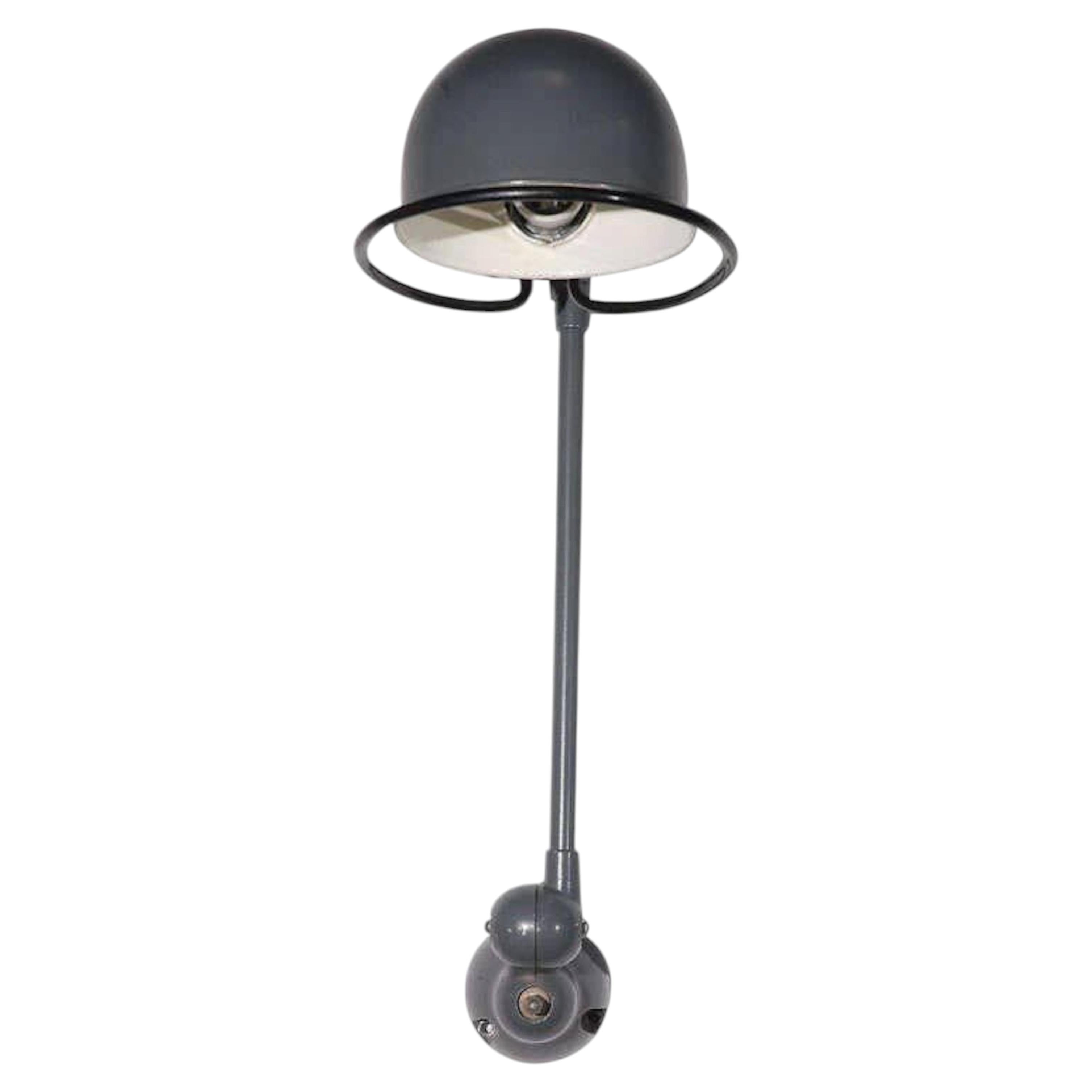 Vintage French Industrial Metal Lamp by Jean-Louis Domecq for Jielde Factory