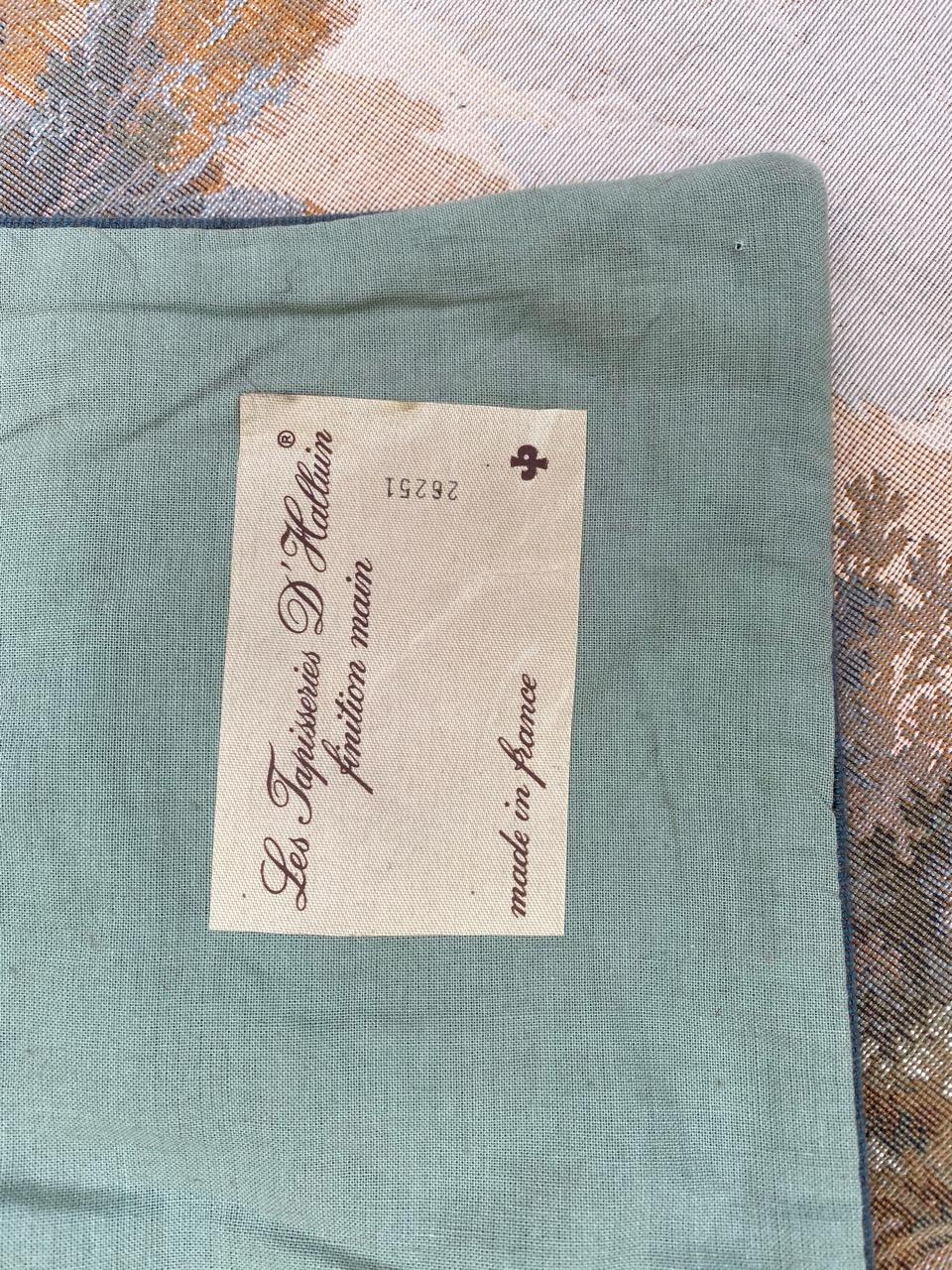 Französischer Jaquar-Wandteppich im Aubusson-Stil 7