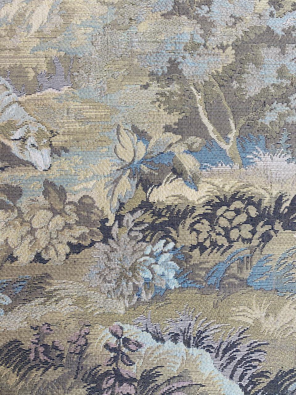 Cotton Vintage French Jaquar Tapestry