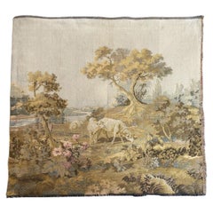 Vintage French Jaquar Tapestry