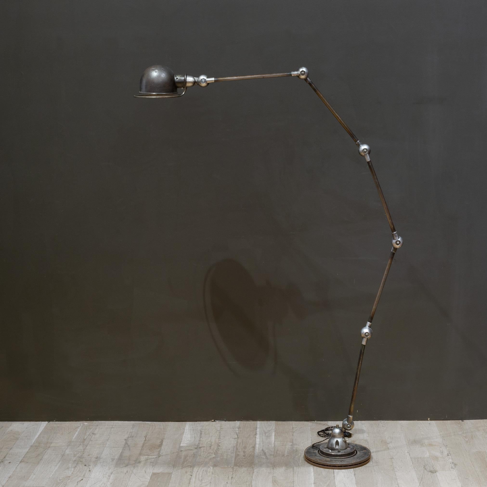 20th Century Vintage French Jielde 5 Arm Floor Lamp by Jean-Louis Domecq c.1950-1960