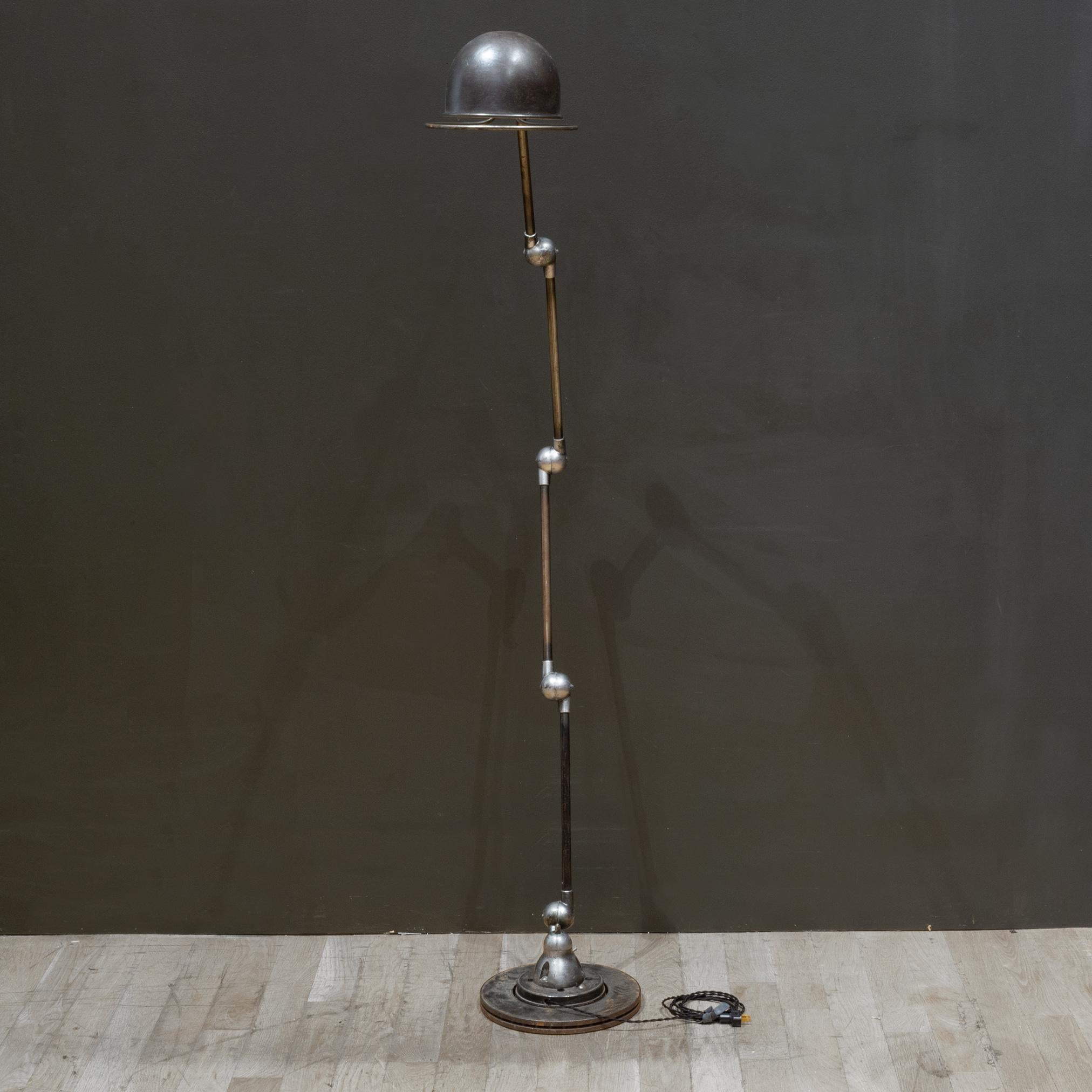 Vintage French Jielde 5 Arm Floor Lamp by Jean-Louis Domecq c.1950-1960 1