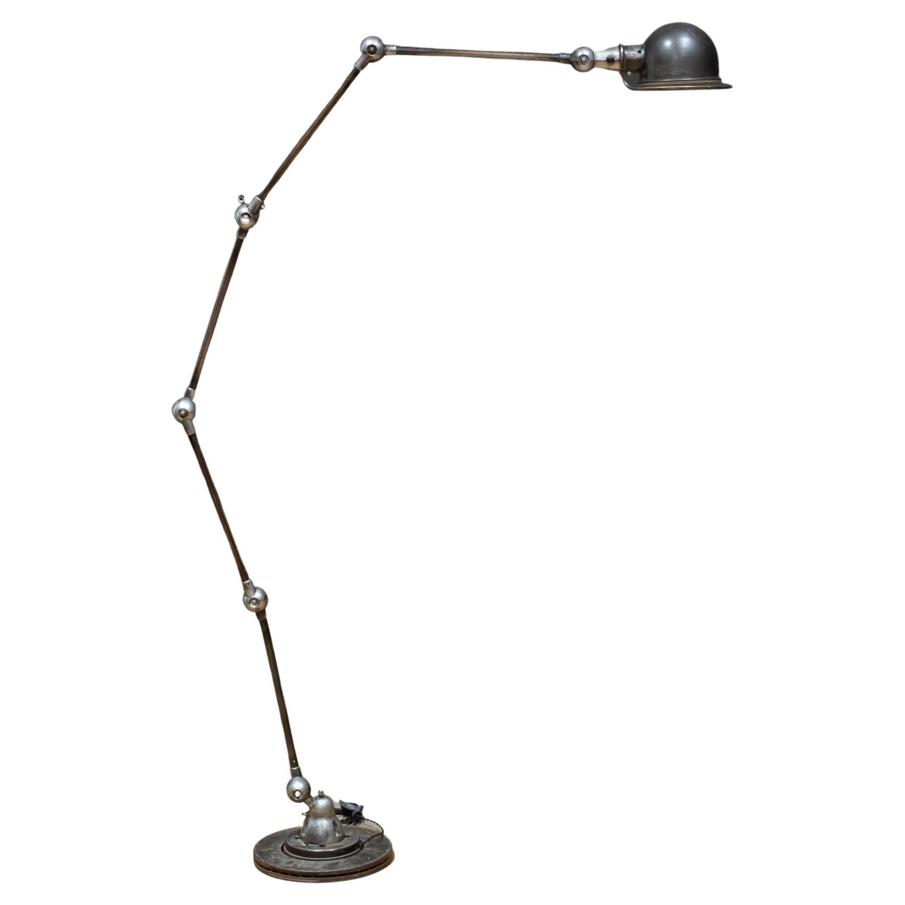Vintage French Jielde 5 Arm Floor Lamp by Jean-Louis Domecq c.1950-1960 For  Sale at 1stDibs