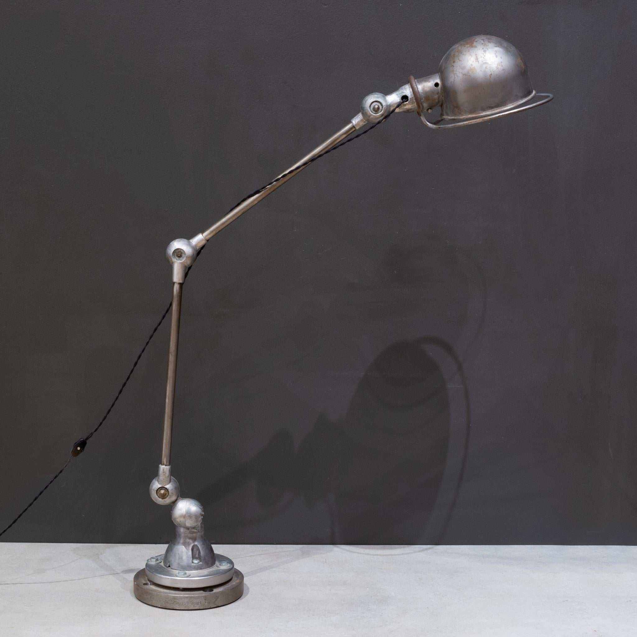Mid-Century Modern Lampe de bureau Jielde française par Jean-Louis Domecq vers 1950-1960-expédition gratuite en vente