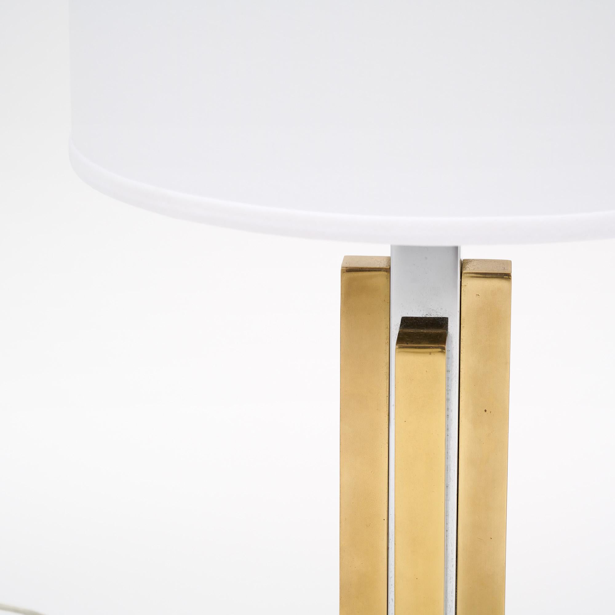 Late 20th Century Vintage French Lamp in the style of Philippe Cheverny For Sale