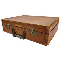 Vintage French Leather Briefcase by Lederer de Paris
