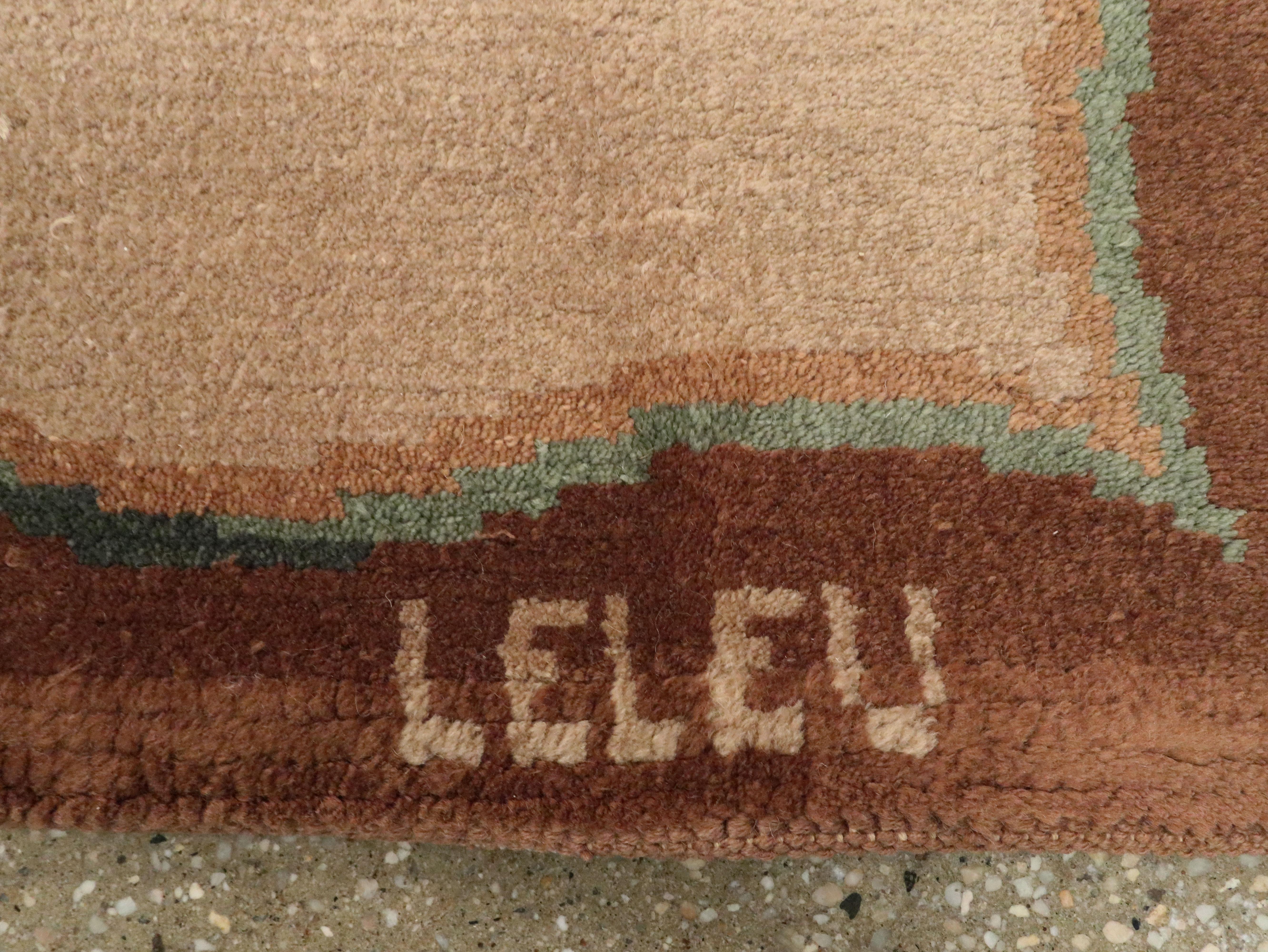 Vintage French Leleu Rug 8