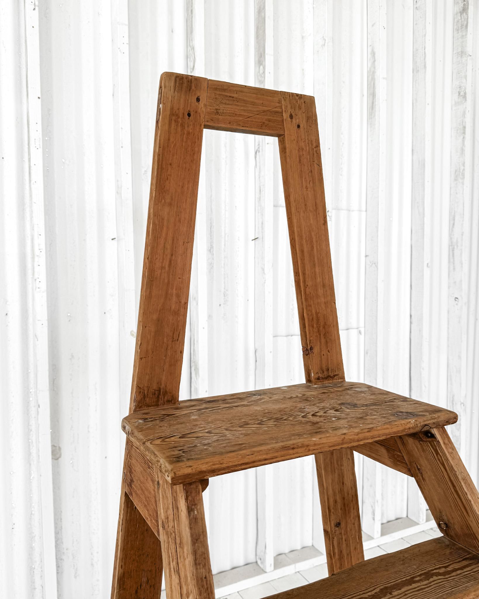 Vintage French Library Ladder 7
