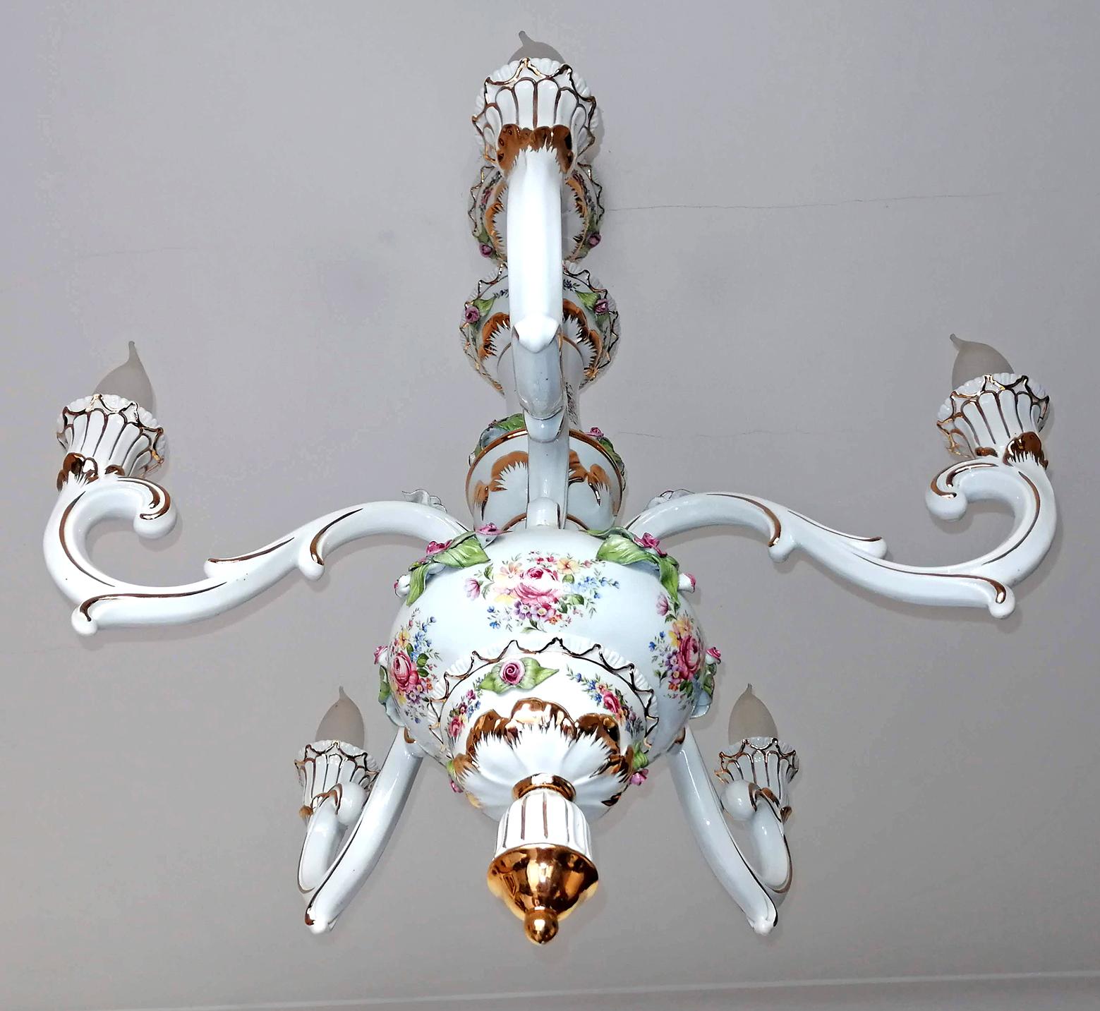 porcelain chandelier