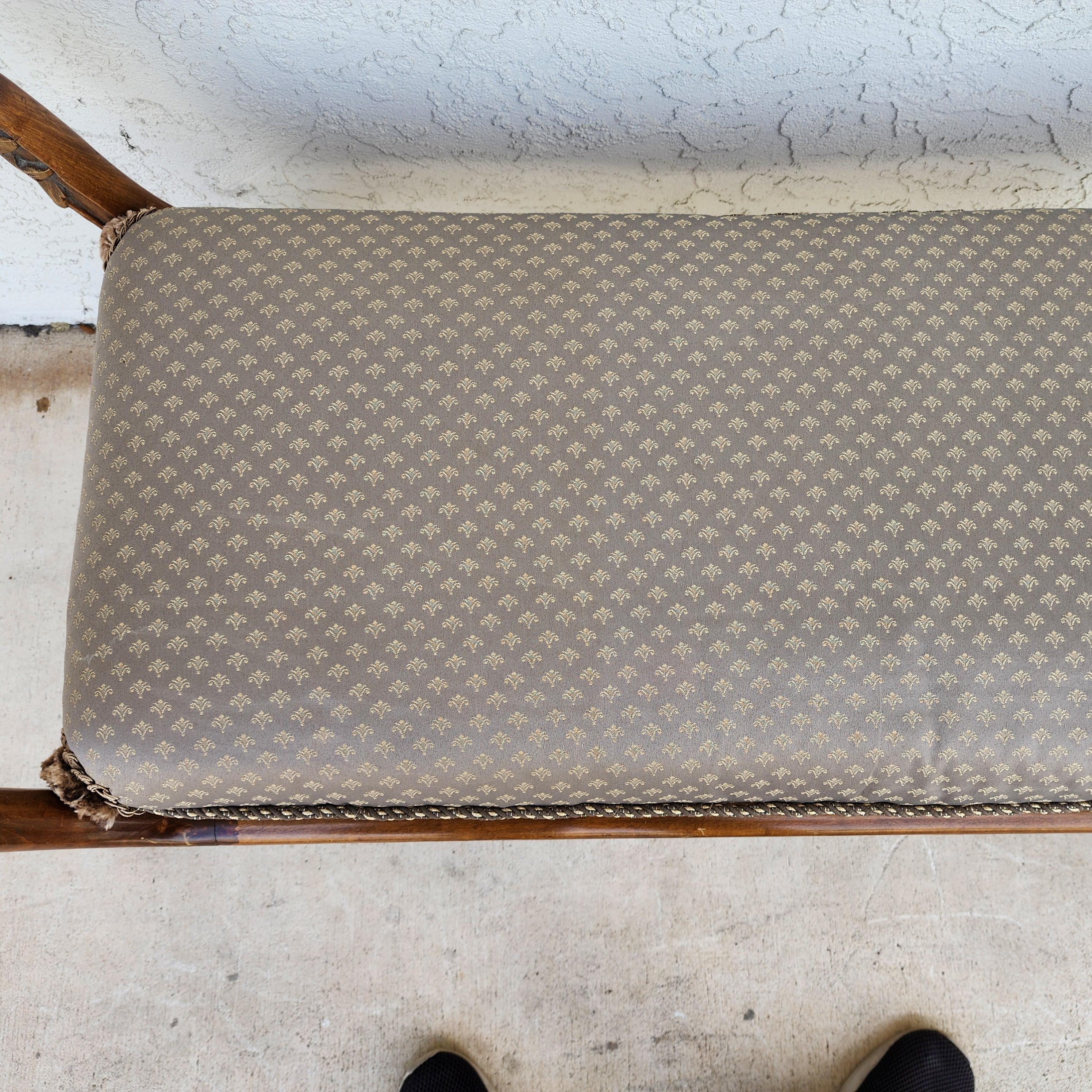 Panchina francese d'epoca Luigi XV in vendita 9