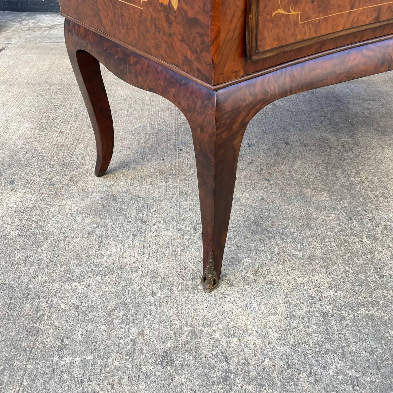 Vintage French Louis XV Style Drop-Leaf Desk 9