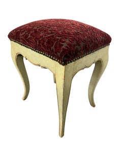 Vintage French Louis XV Style Stool