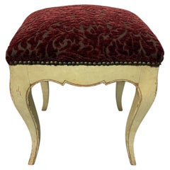 Vintage French Louis XV Style Stool