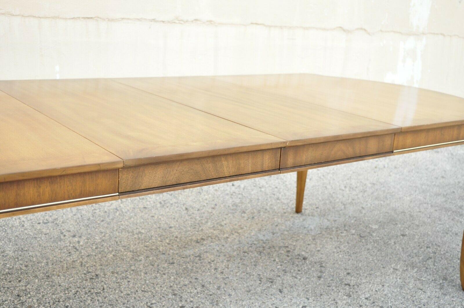 Vintage French Louis XV Style Walnut Dining Table with 2 Leaves J.L.M Furniture 3
