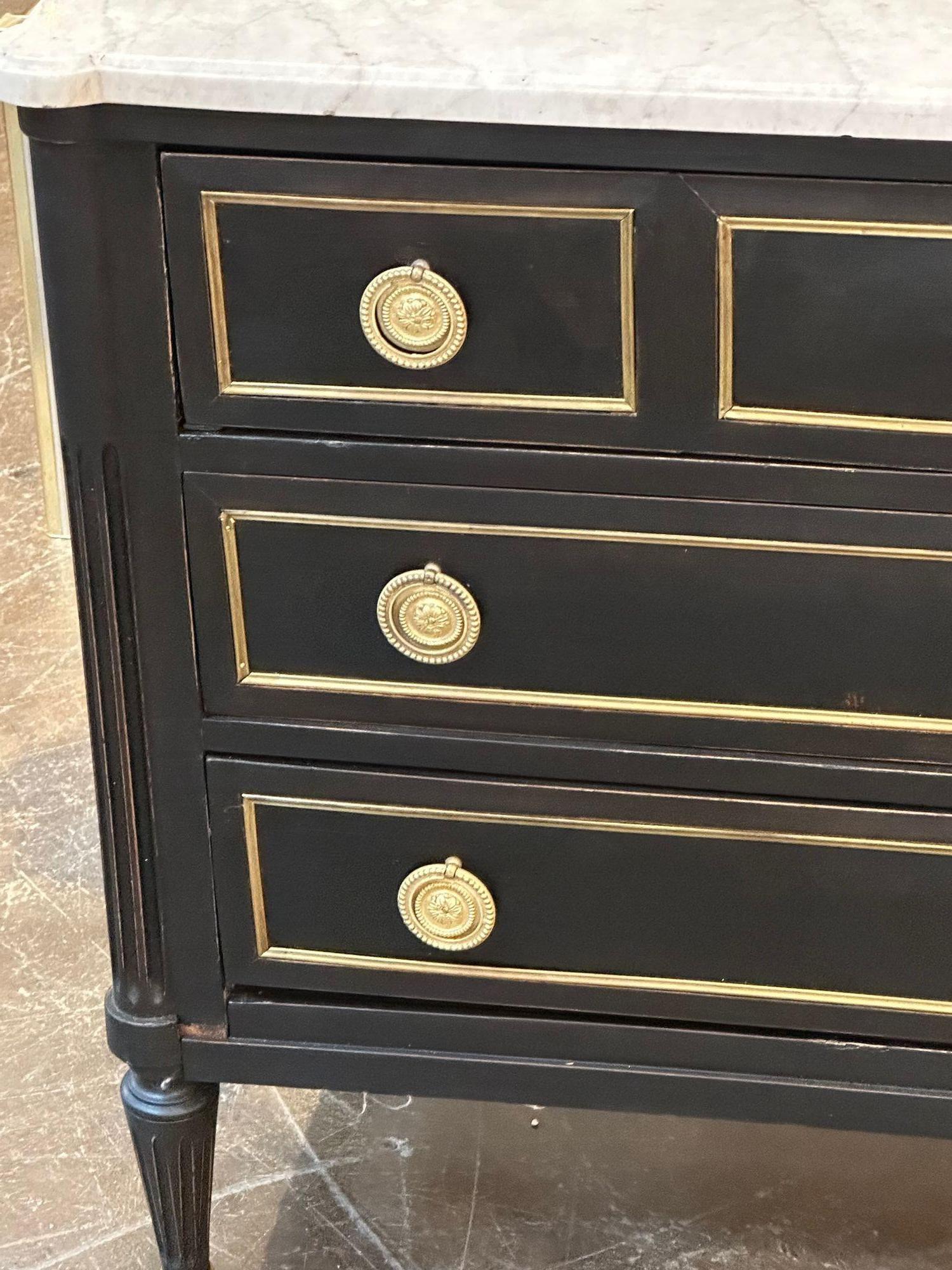 Vintage French Louis XVI Style Chest In Good Condition In Dallas, TX