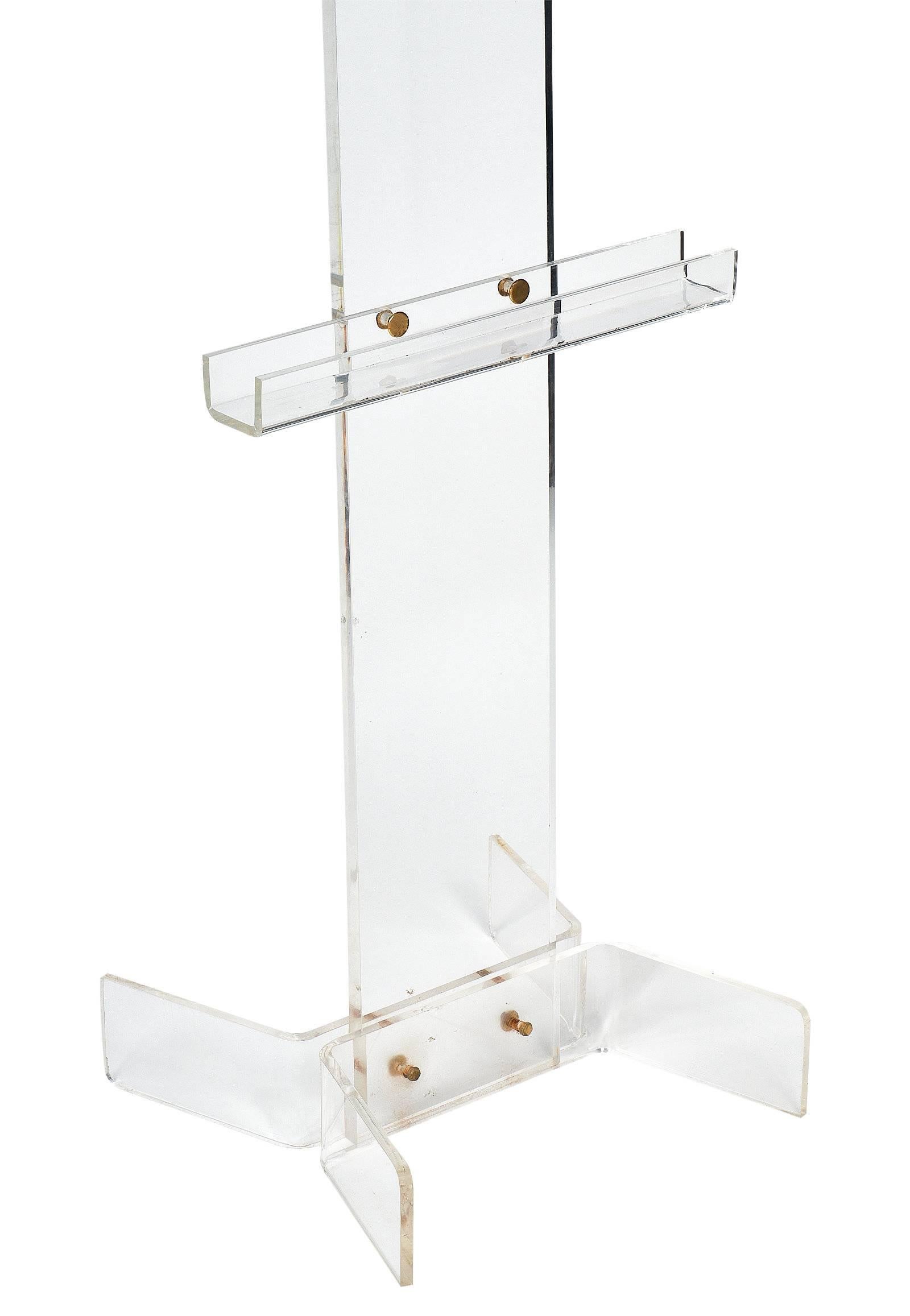 Vintage French Lucite Lectern 4