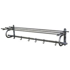 Vintage, French Luggage Rack from Train
