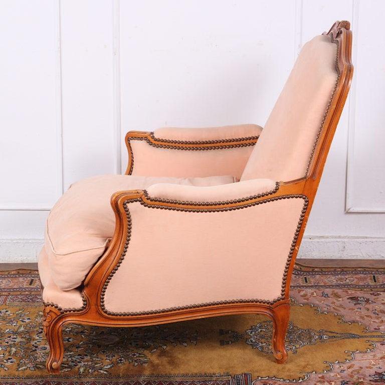 Louis XV Vintage French-Made Armchair or Bergère