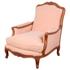 Vintage French-Made Armchair or Bergère