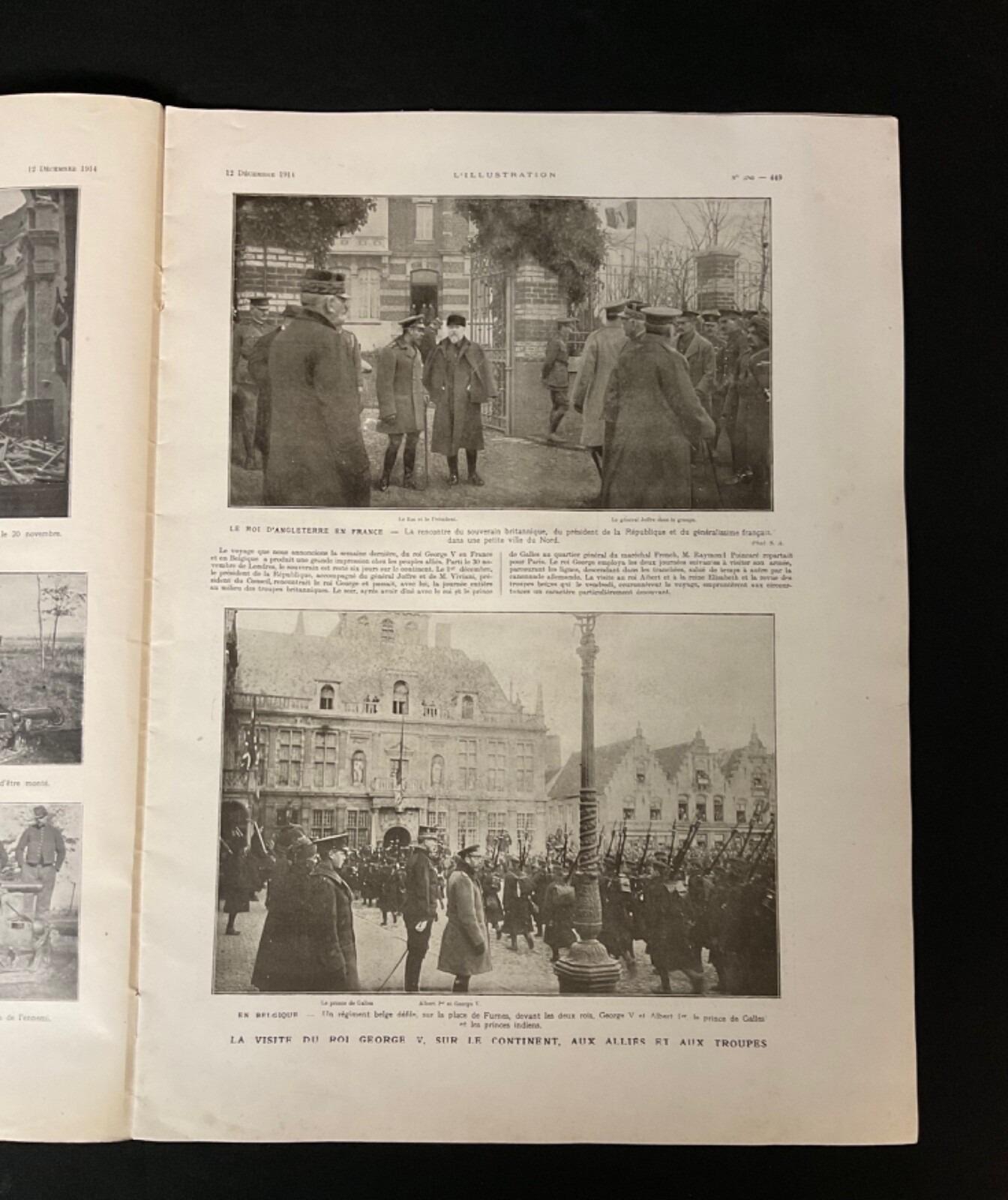 Vintage French Magazine L'Illustration, December 12, 1914 - 2Y605 For Sale 6
