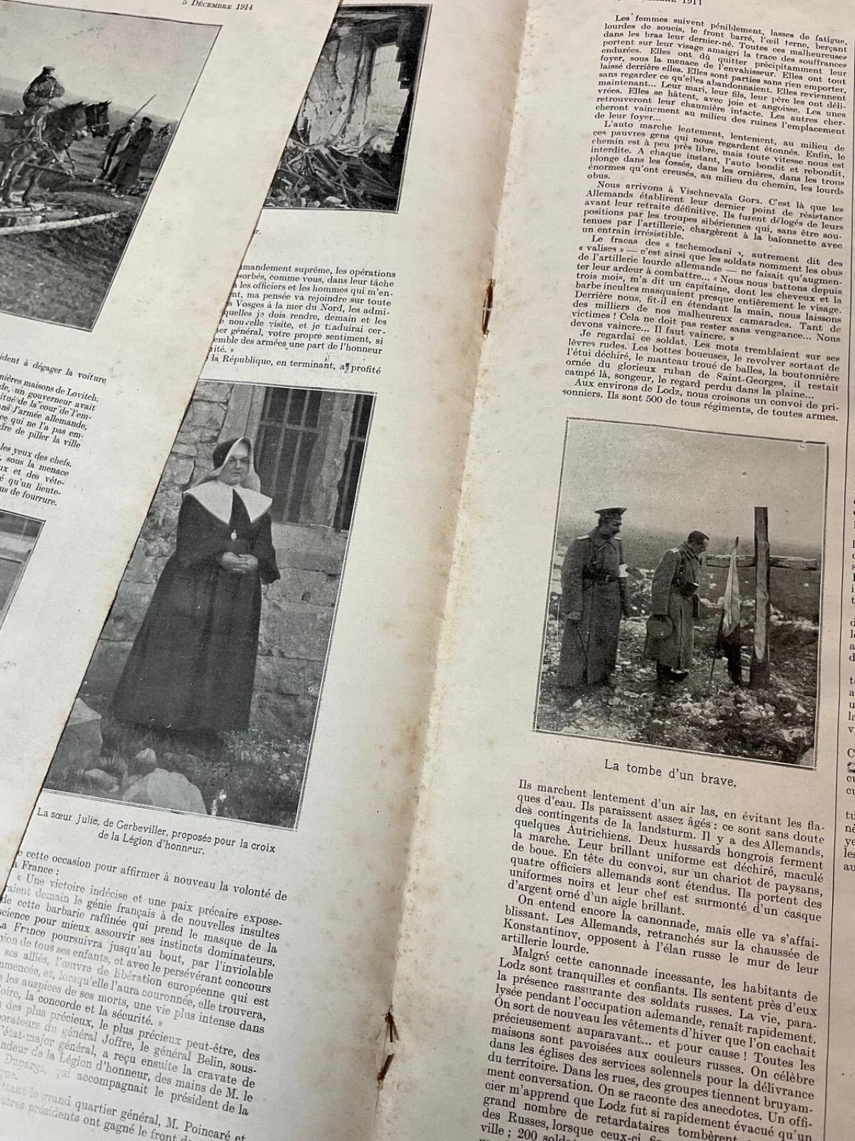 Vintage French Magazine 