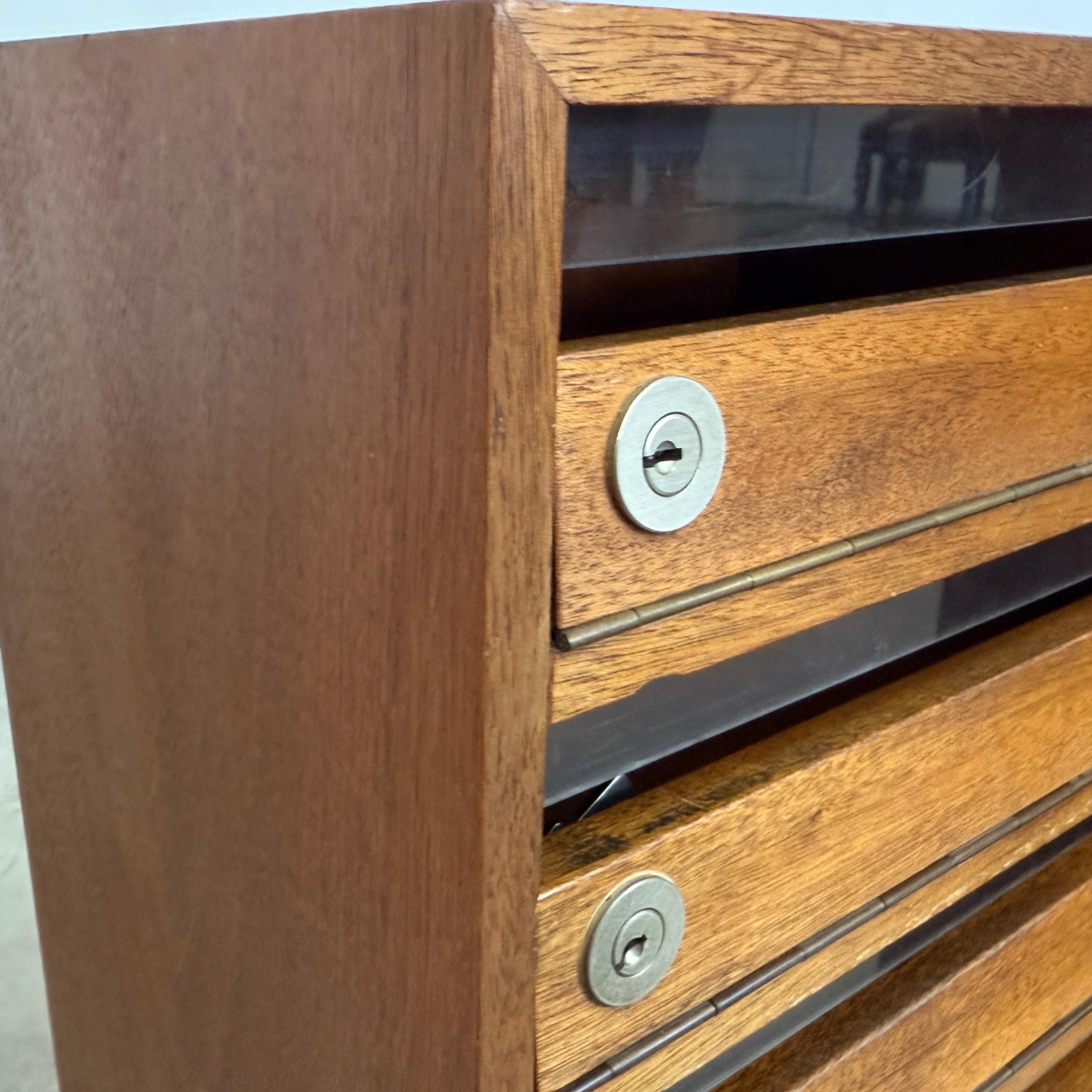Vintage French Mailboxes – Set of 3 For Sale 2