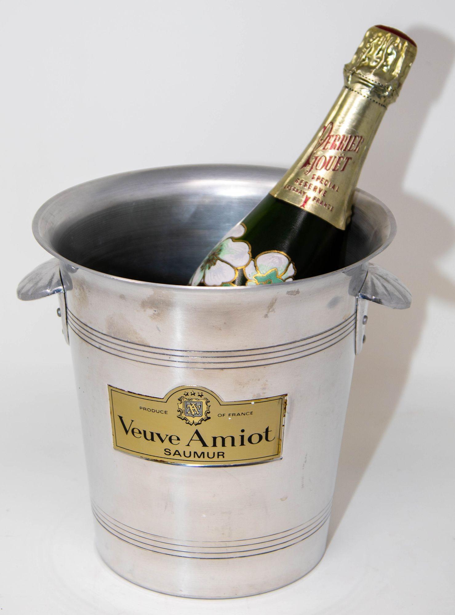 French Provincial Vintage French Maison Veuve Amiot Saumur Ice Bucket Cooler