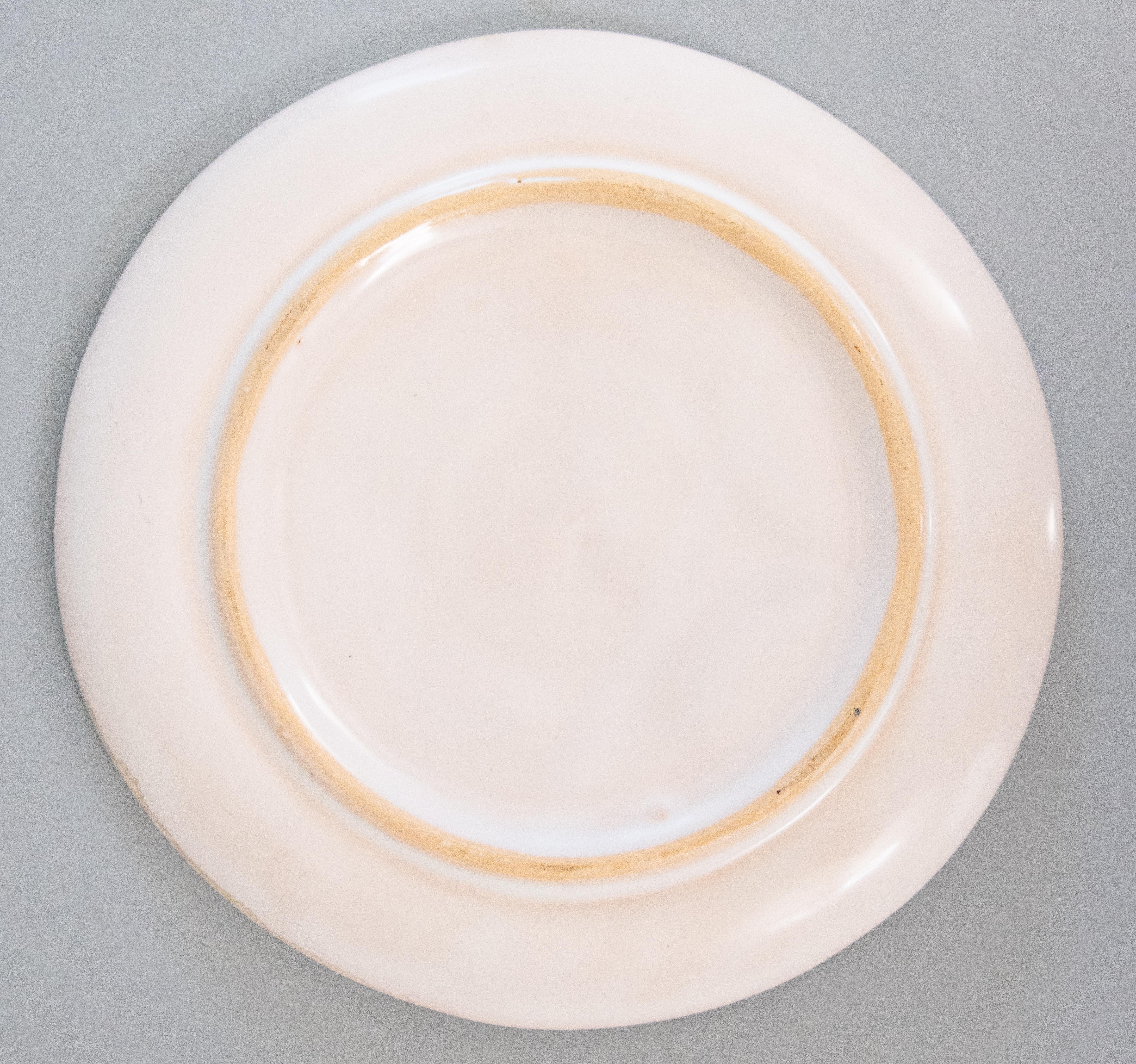 Piatto da ostrica in maiolica francese d'epoca In condizioni buone a Pearland, TX
