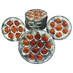 Piatti in ceramica per la cena