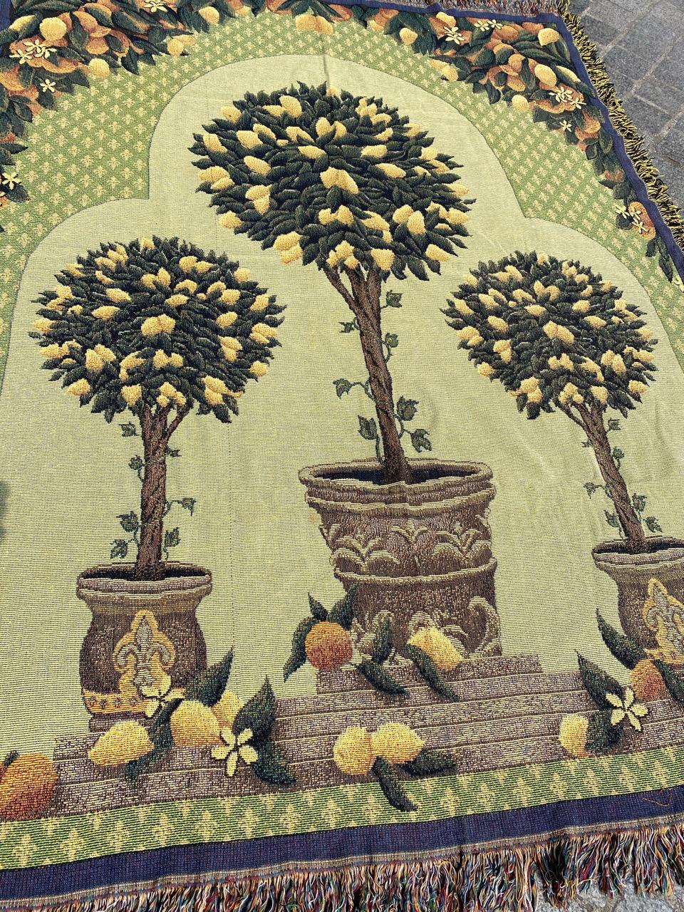 Vintage French Mechanical Jaquar Tapestry 2